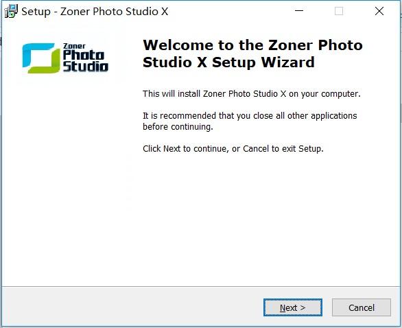 Zoner Photo Studio安裝教程