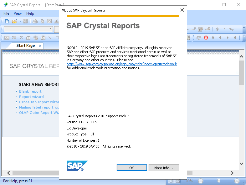 SAP Crystal Reports圖片