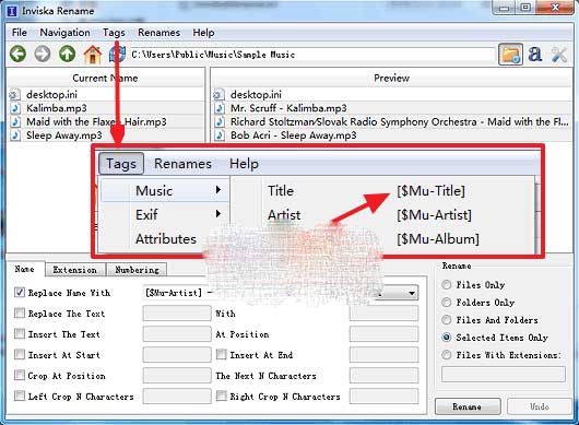 windows文件批量重命名軟件Inviska Rename 8.0