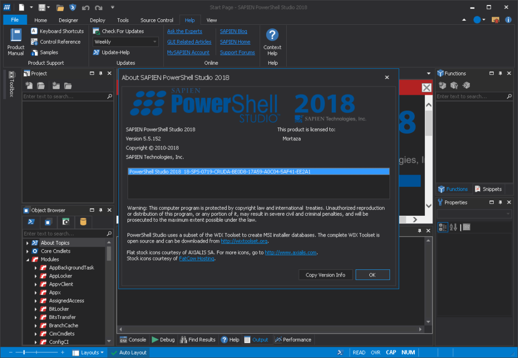 PowerShell-Studio-Screenshot