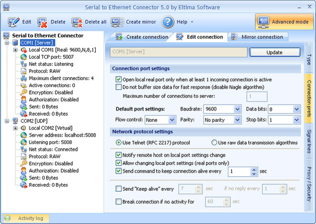 Eltima Software Serial to Ethernet Connector圖片