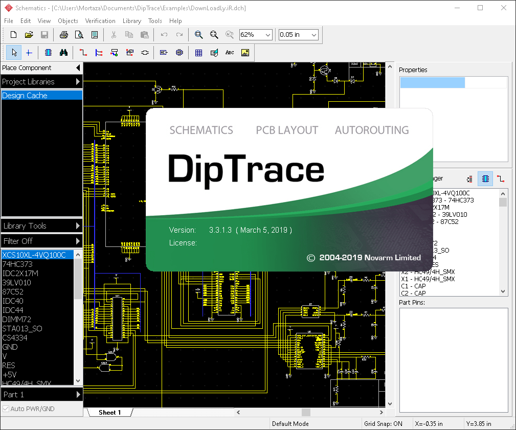 DipTrace-screen