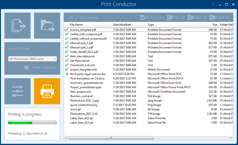 Print Conductor