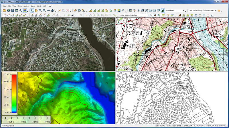 地圖制作軟件Global Mapper 地圖制作軟件 Global Mapper 24.1.0 中文破解版下載