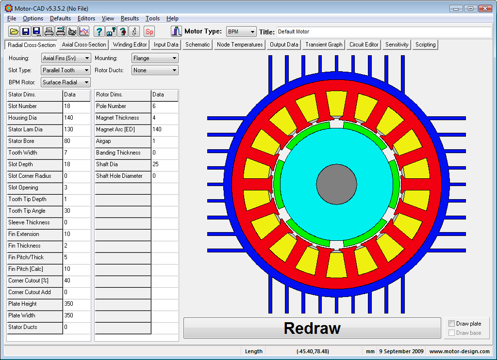 電機設(shè)計工具ANSYS Motor-CAD