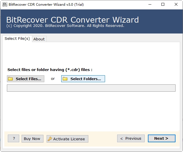 BitRecover CDR File Converter