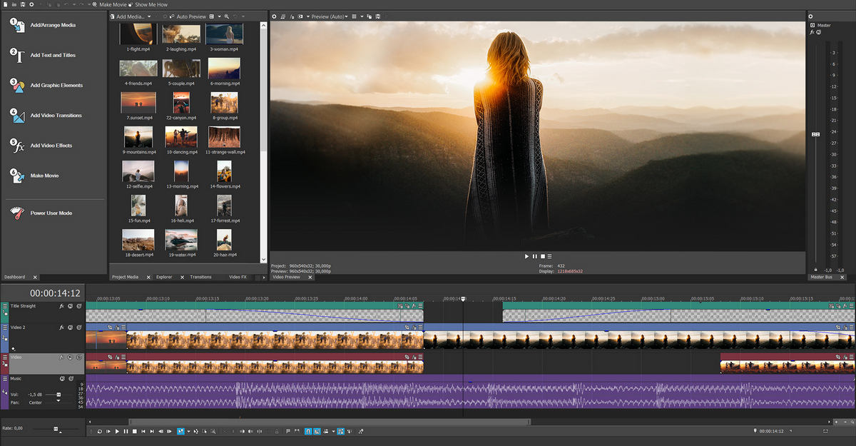 MAGIX VEGAS Movie Studio圖片