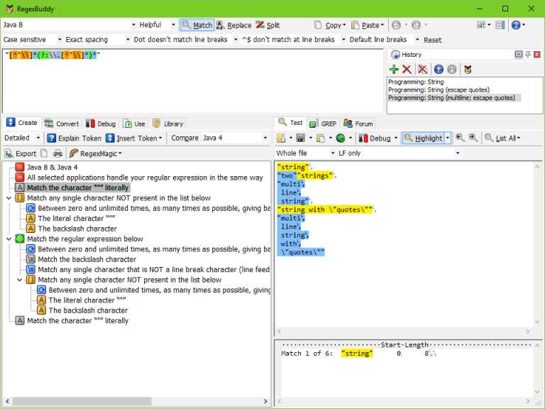 RegexBuddy圖片 正則表達式工具 RegexBuddy 4.12.0 零售版