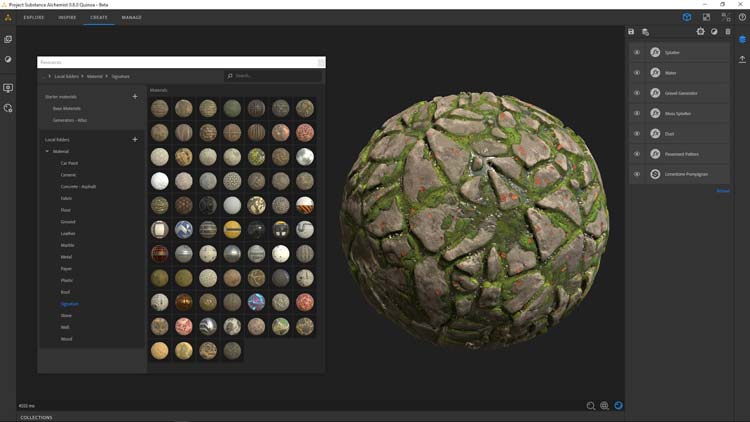 3D真實(shí)材質(zhì)貼圖制作軟件Adobe Substance 3D Sampler 4.2.0.3464 x64