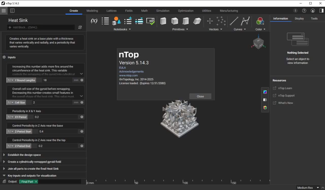 nTopology 5.27.2 x64 工業(yè)設(shè)計軟件 參數(shù)化隱式建模軟件激活版