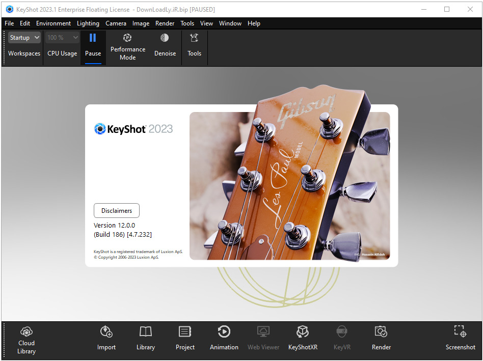 Luxion KeyShot 2025.2.1 v14.1.1.5 實(shí)時光線追蹤三維渲染軟件 Win/macOS