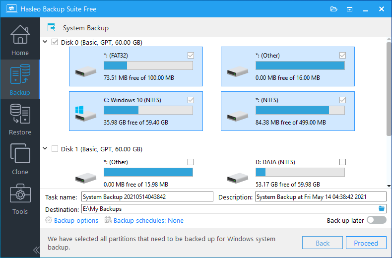 Hasleo Backup Suite 數(shù)據(jù)備份與恢復(fù)軟件