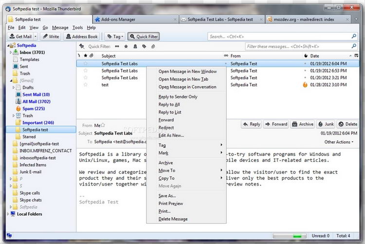 Mozilla Thunderbird 142.0 雷鳥電子郵件客戶端 Win/macOS