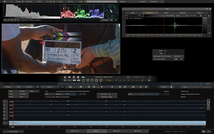 Assimilate Scratch 9.8.1187 x64 視頻電影調(diào)色軟件 電影后期制作軟件