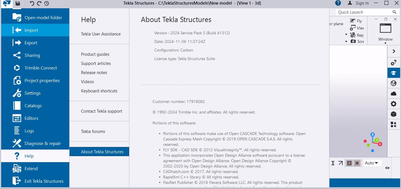 Tekla Structures 2025 SP4 + Environments 鋼結(jié)構(gòu)詳圖設(shè)計(jì)軟件