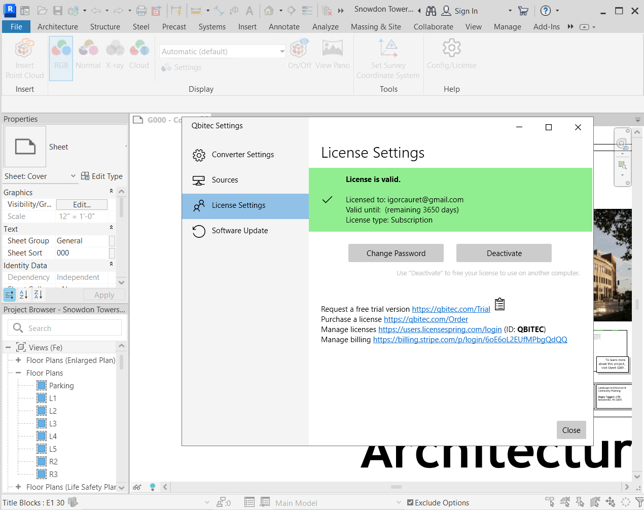 Qbitec v1.3.2 for Autodesk Revit 一款可消除 Revit 點(diǎn)云限制的插件