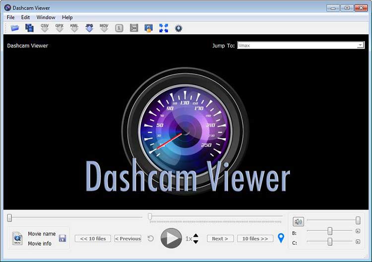 Dashcam Viewer Plus 4.0.7 x64 行車記錄儀視頻播放和管理軟件