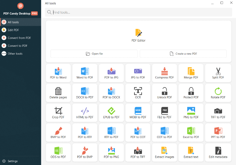 Icecream PDF Candy Desktop Pro 3.15 冰淇淋PDF轉換編輯工具