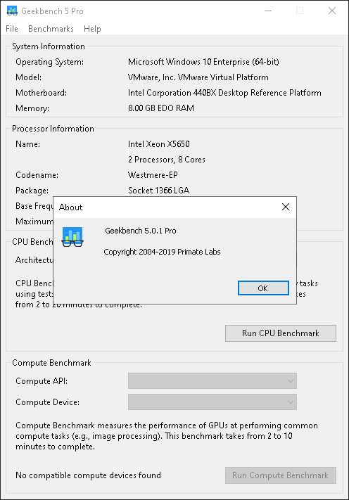 Geekbench Pro 6.5.0 + AI 1.5.0 系統(tǒng)跑分軟件 Win/macOS