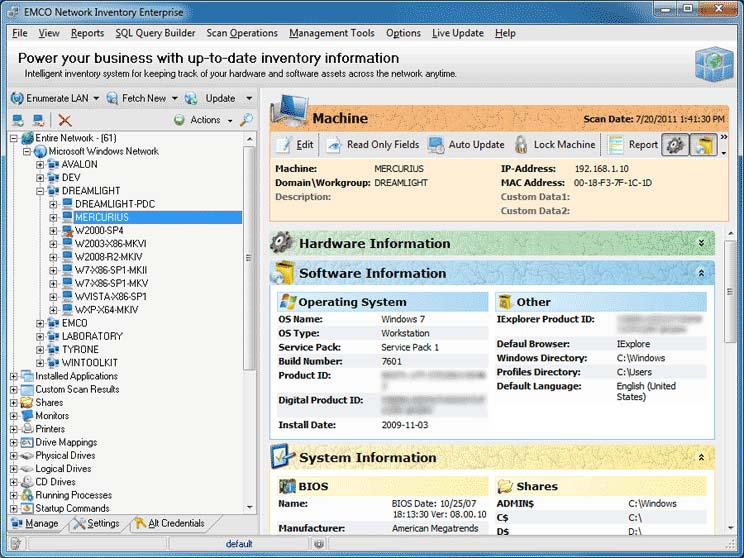 EMCO Network Inventory Enterprise 5.8.26.11164 網(wǎng)絡(luò)審計軟件激活版