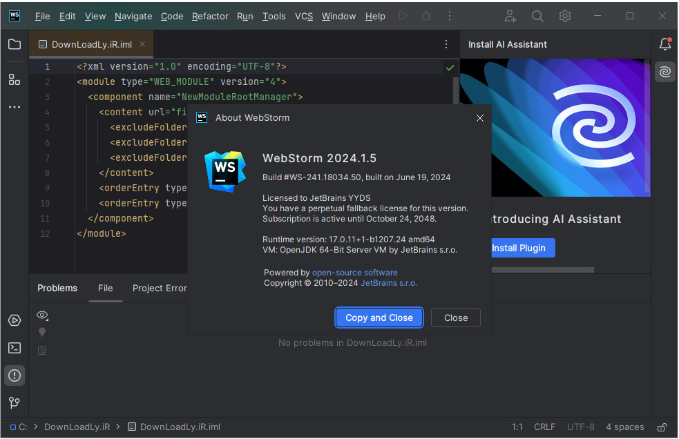 JetBrains WebStorm 2025.2.1 集成智能軟件編程環(huán)境 Win/macOS