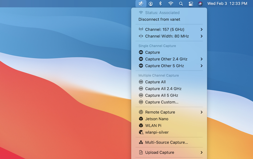 Airtool v2.6.2 系統(tǒng)菜單欄網(wǎng)絡(luò)工具 WiFi信息查看工具