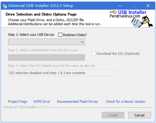 Universal USB Installer USB啟動(dòng)盤(pán)創(chuàng)建工具 v2.0.2.8